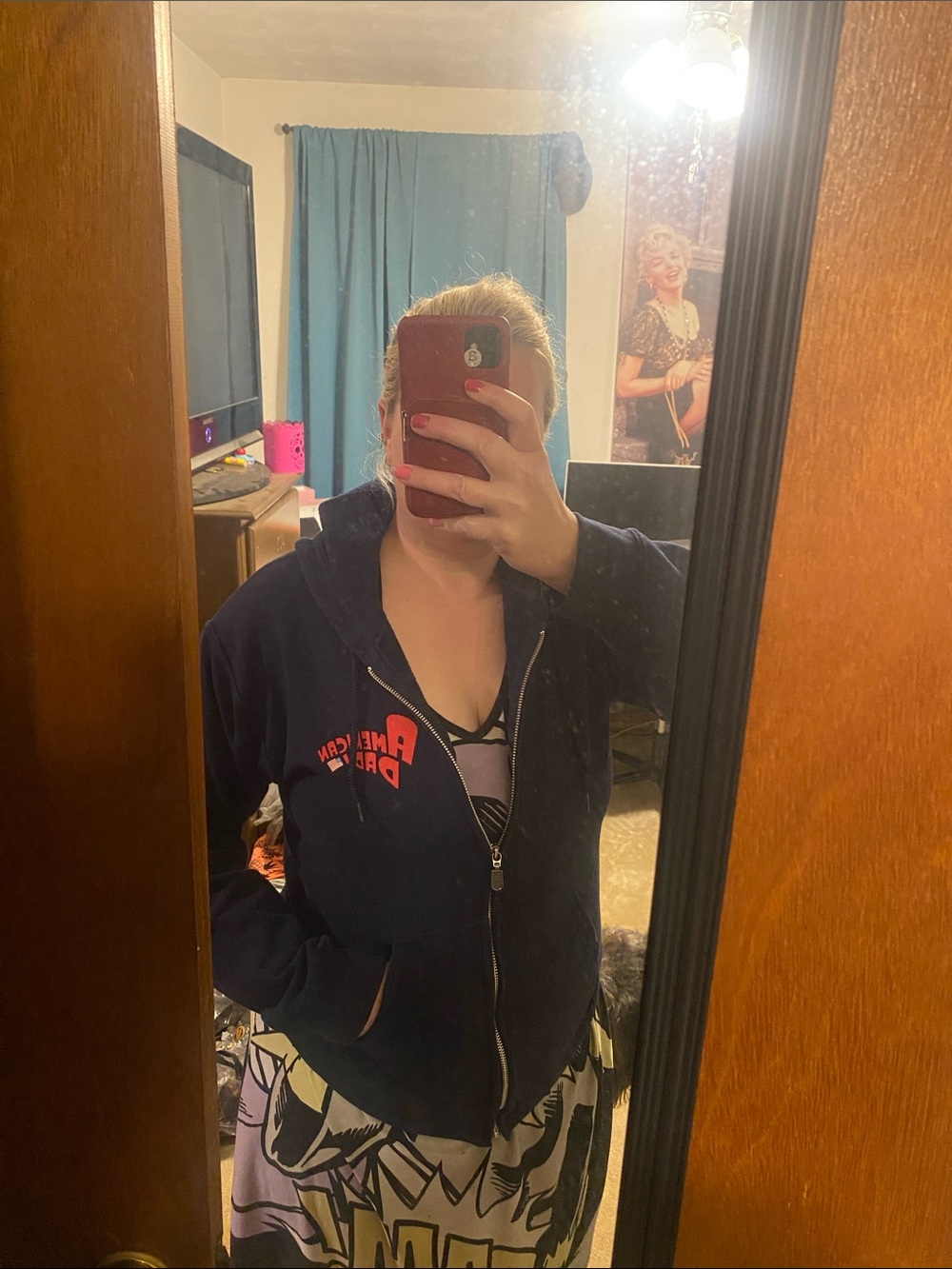 AMERICAN DAD CHARACTER- ZIP UP HOODIE JACKET - Picture 12 of 15